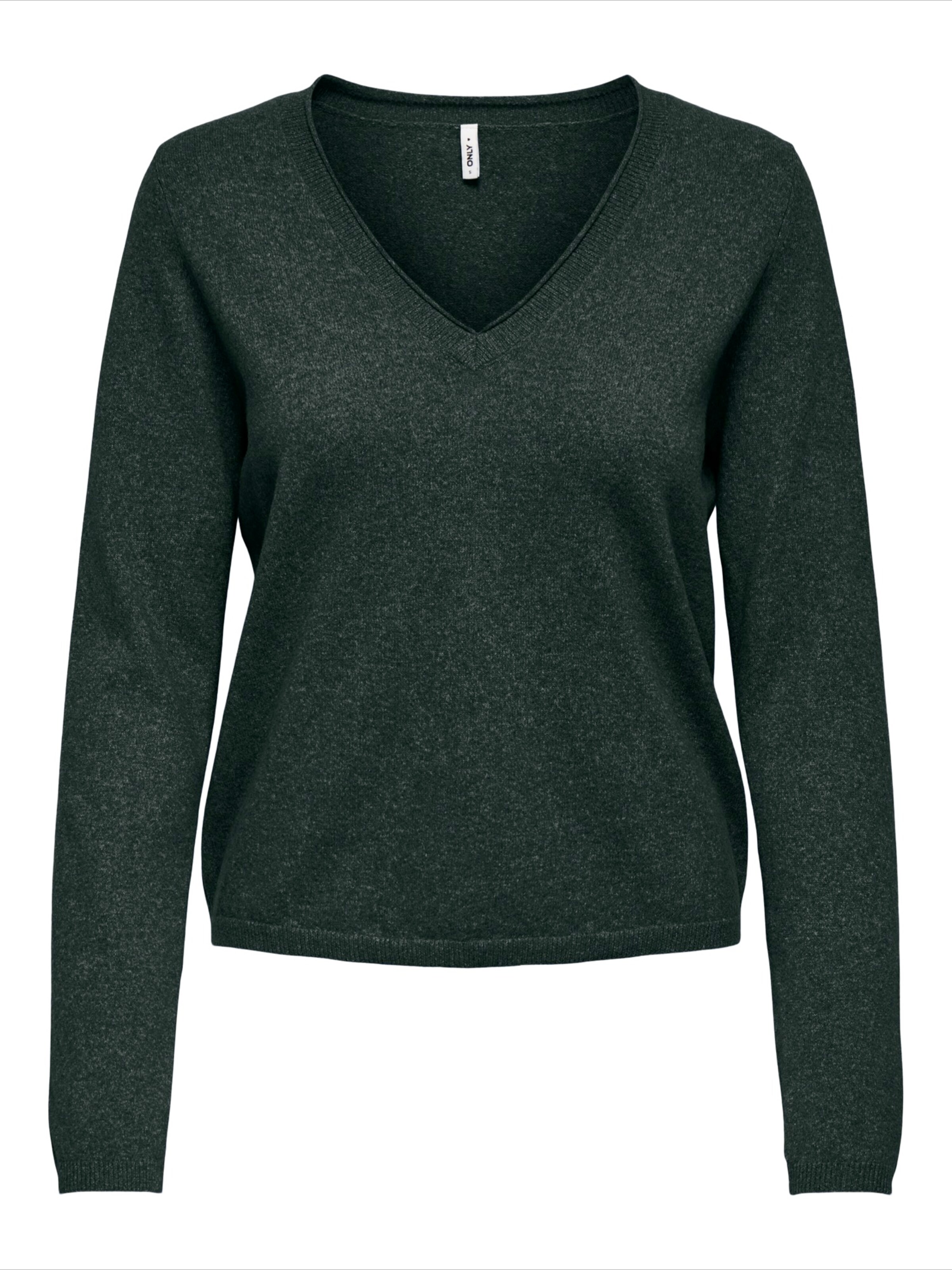 Pull-over 'ONLLOYAL' ONLY en vert : devant