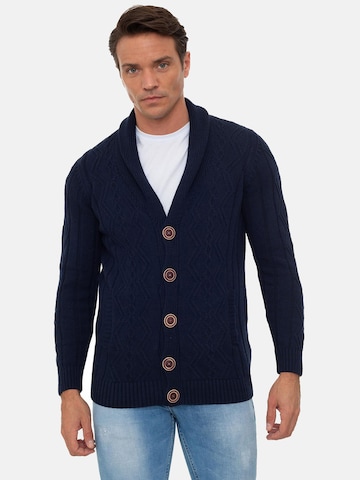 Williot Knit cardigan in Blue: front