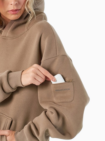 Organication Sweatshirt in Braun