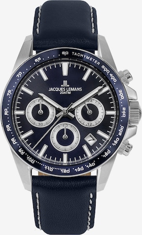 Jacques Lemans Uhr in Blau: predná strana