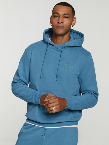 Sweat-shirt Shiwi en bleu : devant