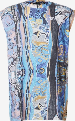 Colucci - Camisa em azul: frente