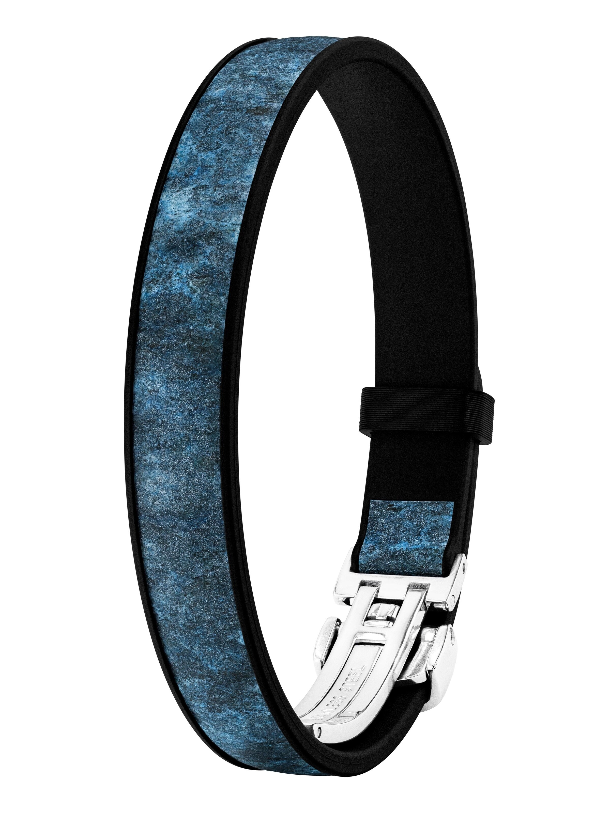 NiMa Atelier - Pulsera 'GEB STONE' en azul: frente