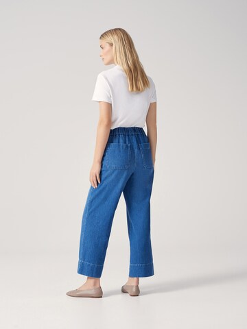 Someday Wide leg Jeans 'Chena' i blå