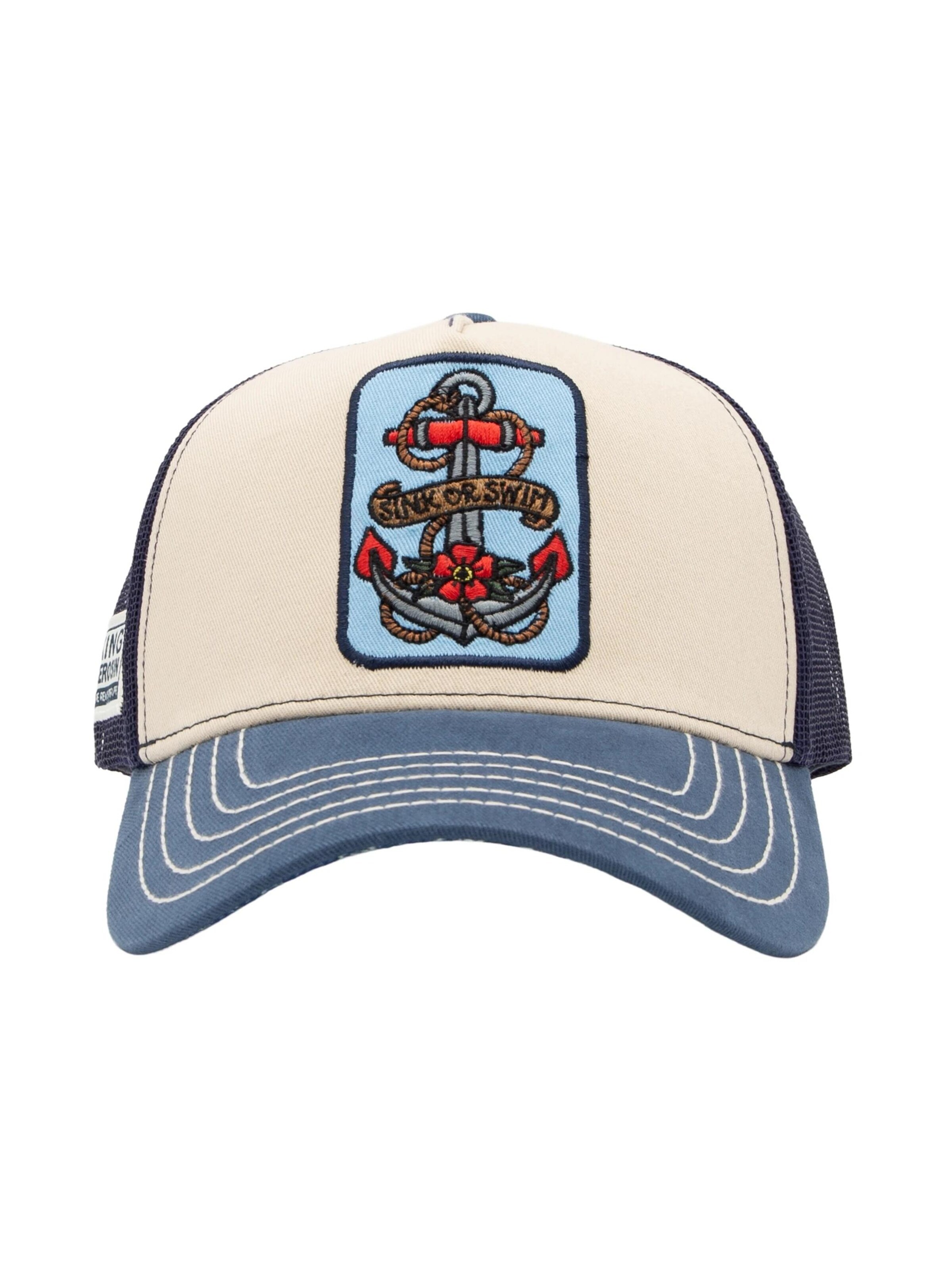 King Kerosin Cap 'Sink or Swim' in Blue