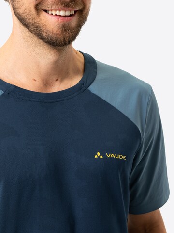 VAUDE Functioneel shirt 'Moab' in Blauw