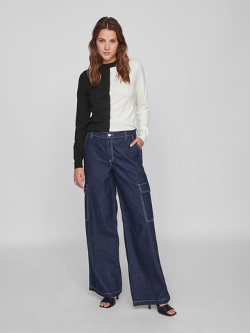 Wide Leg Jeans cargo 'KURILA' VILA en bleu