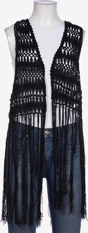 LAURA SCOTT Vest in XXS in Black: front
