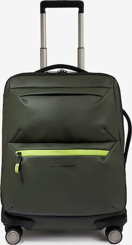 Valisette Piquadro en vert : devant
