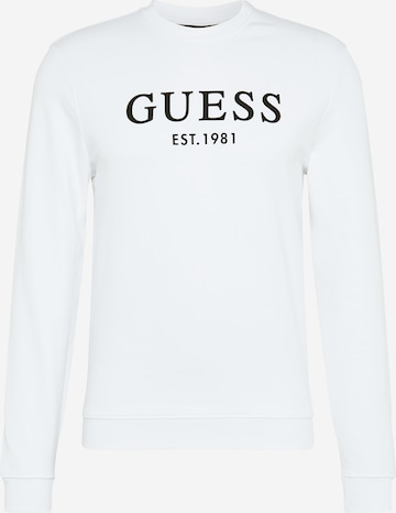 GUESS Sweatshirt 'Beau' in Weiß: predná strana