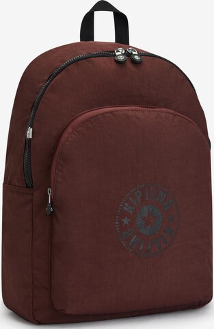 KIPLING - Mochila 'Curtis' em castanho