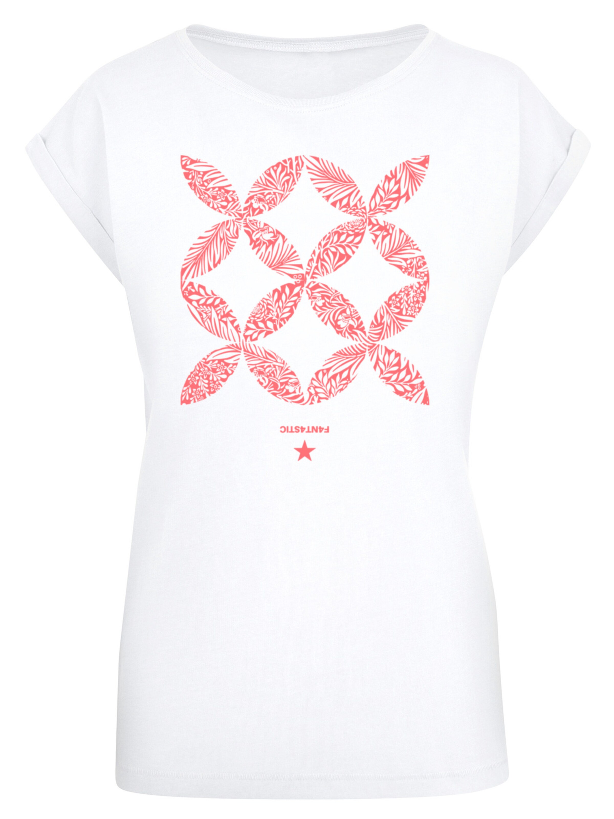 T-shirt F4NT4STIC en blanc : devant