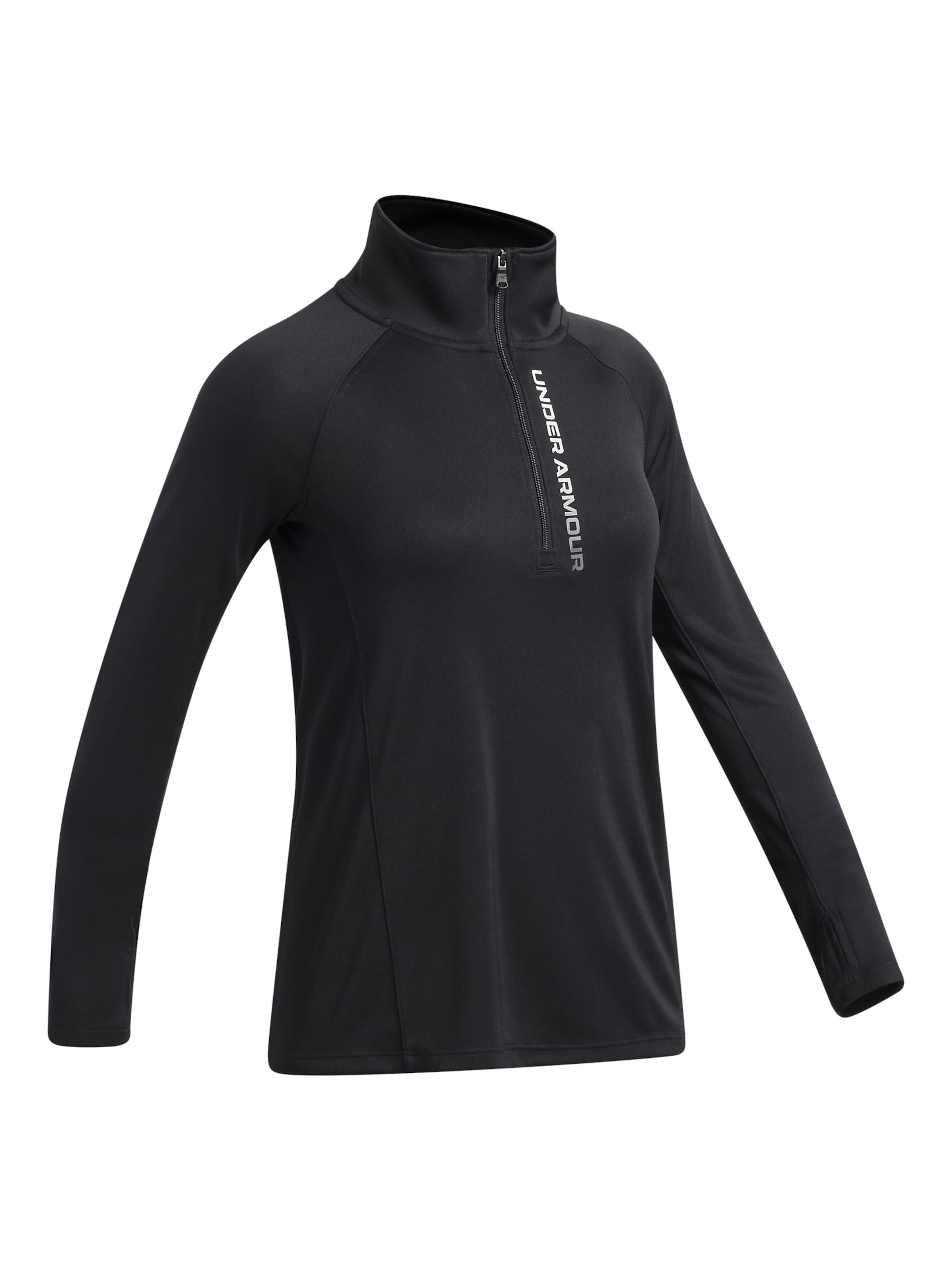 UNDER ARMOUR Functioneel shirt 'Branded' in Zwart