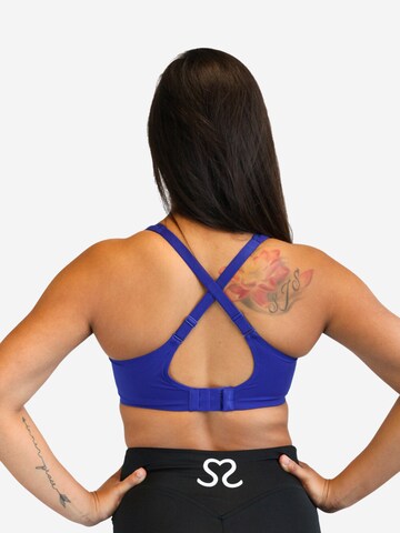 SugarShape High neck Sport bh 'Move' in Blauw