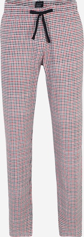 SCHIESSER - Pantalón de pijama en rojo: frente