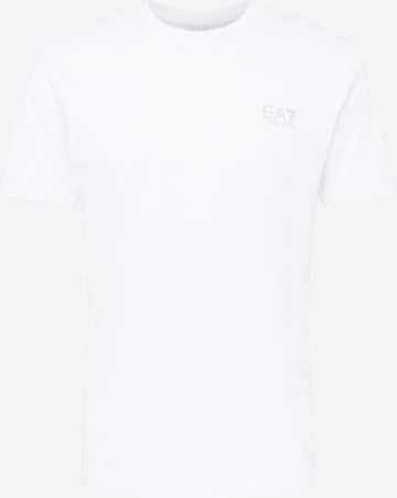 EA7 Emporio Armani Funksjonsskjorte i hvit: forside