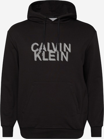 Calvin Klein Big & Tall Sweatshirt i sort: forside
