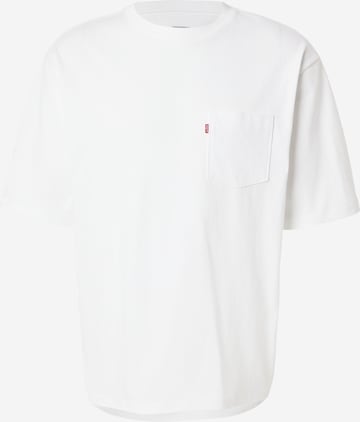 balta LEVI'S ® Marškinėliai: priekis