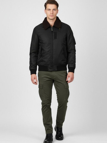 Veste mi-saison 'Marshall' Blauer.USA en noir