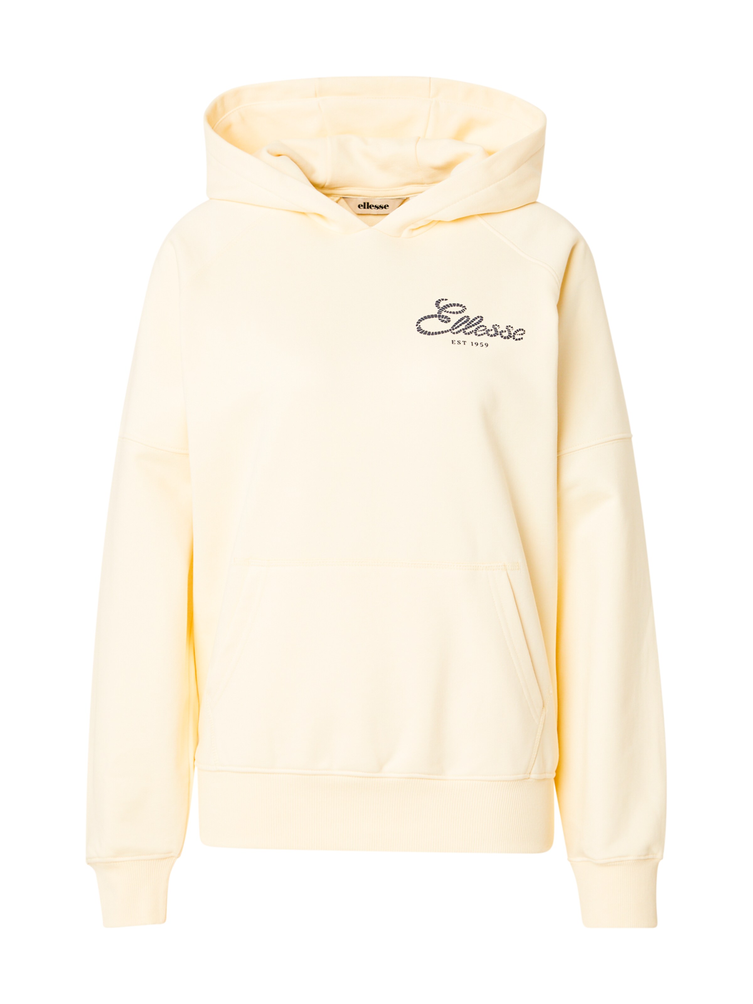 ELLESSE Sweatshirt 'Deliziosi' in Navy / Light yellow, Item view