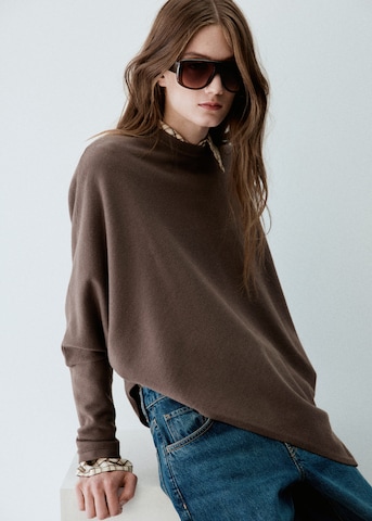 MANGO - Jersey 'VANESSA' en marrón: frente