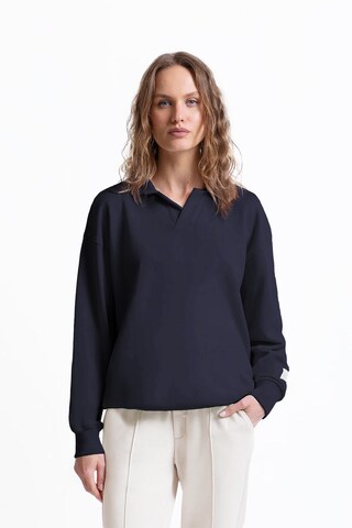 UNIQVIBE Sweatshirt in Blau: Vorderseite