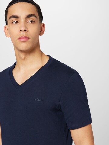 T-Shirt s.Oliver en bleu