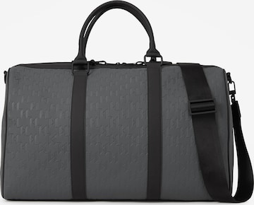 Karl LagerfeldVikend torba - siva boja: prednji dio