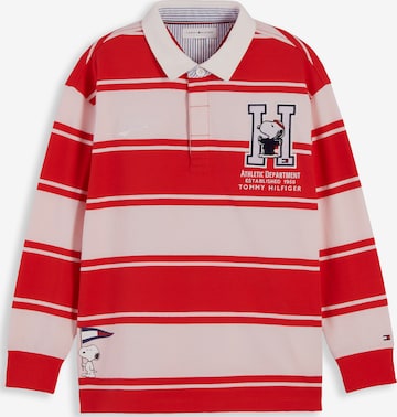 TOMMY HILFIGER Tričko 'PEANUTS' – červená: přední strana