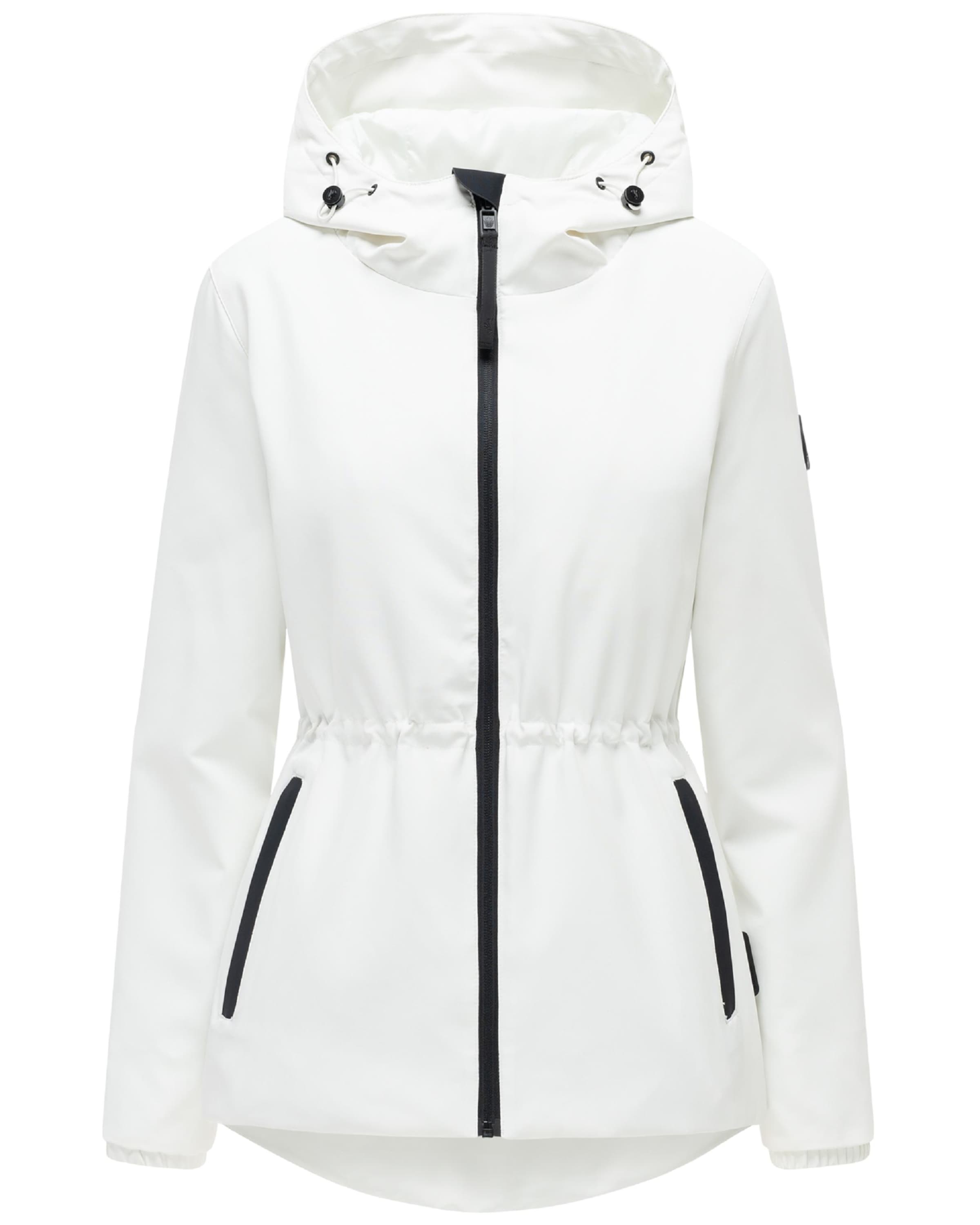 Veste fonctionnelle 'Katzilein 16' MARIKOO en blanc : devant