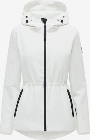 Veste fonctionnelle 'Katzilein 16' MARIKOO en blanc : devant