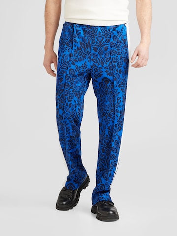 Just Cavalli Tapered Broek in Blauw: voorkant