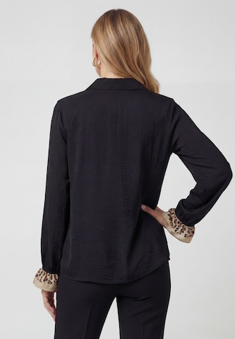 usha BLACK LABEL - Blusa en negro