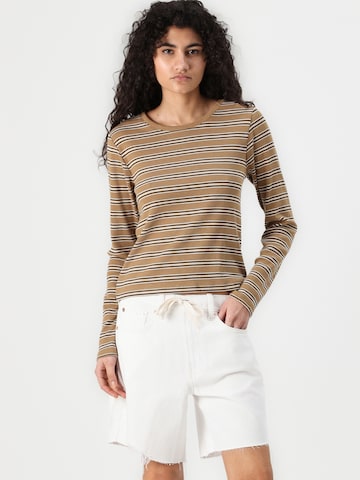 balta GAP Laisvas Džinsai