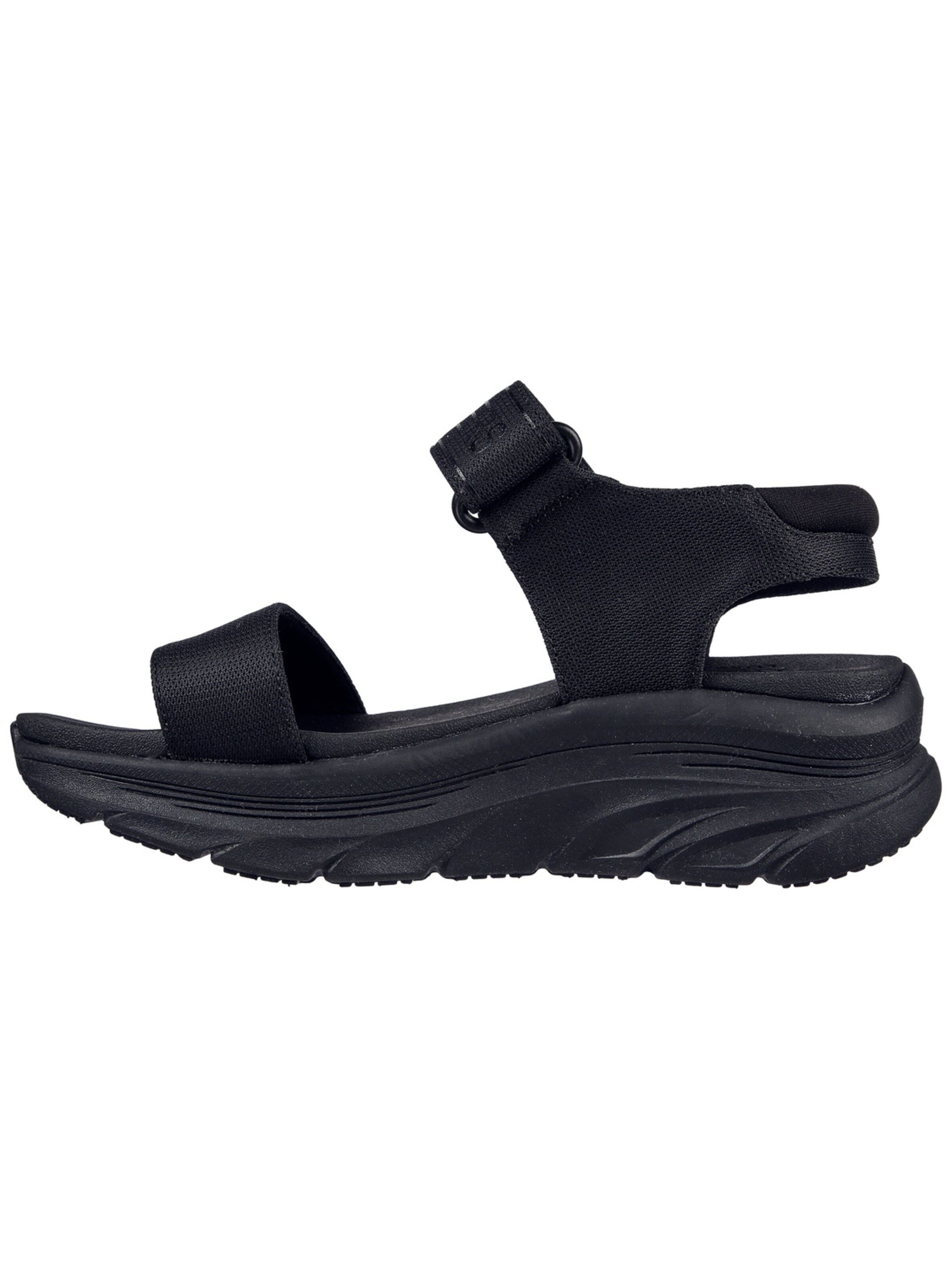 SKECHERS Sandale 'D'lux Walker - New B'‌‌‌‌‌‌‌‌‌‌ in Schwarz