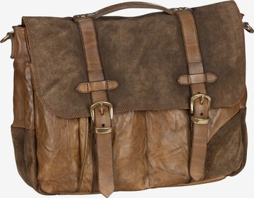Campomaggi Document Bag ' Jacob C30660 ' in Brown: front