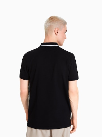 T-Shirt Bershka en noir