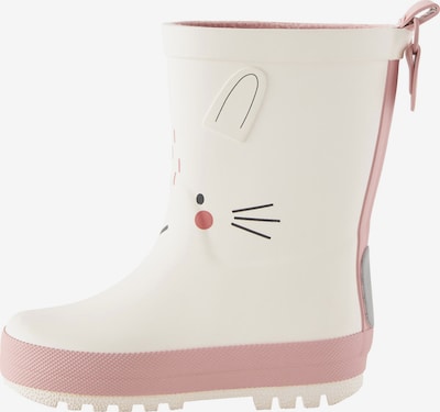 Guminiai batai iš Next, spalva – mišrios spalvos / balta, Prekių apžvalga