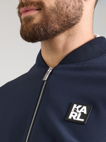 Karl Lagerfeld - Chaqueta de entretiempo en azul