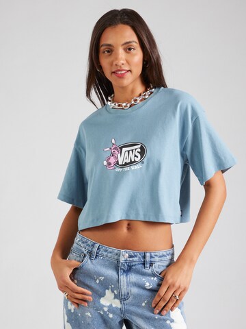 VANS Shirt 'FOLLOW' in Blue: front