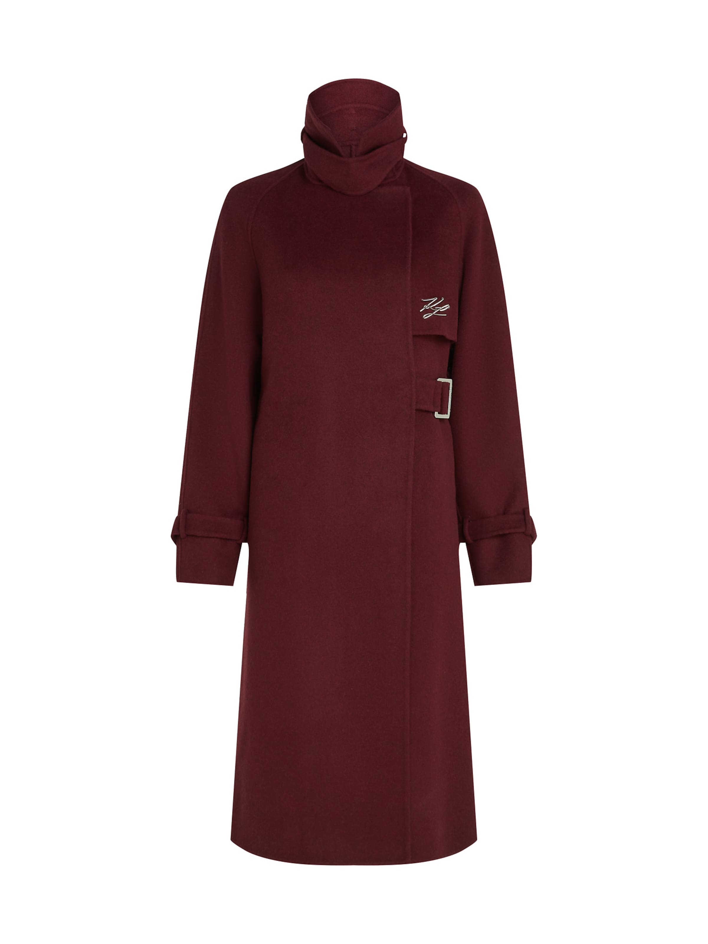 Karl Lagerfeld Välikausitakki värissä punainen: etupuoli