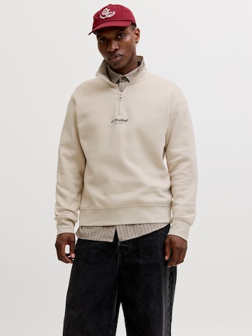 Felpa 'JJESoho' di JACK & JONES in grigio: frontale