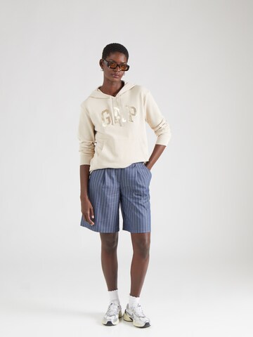 GAP - Sweatshirt 'HERITAGE' em bege