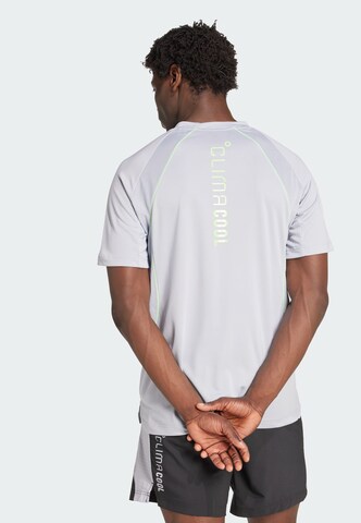 ADIDAS PERFORMANCE Funktionsshirt 'Tech Apparel' in Grau: Vorderseite