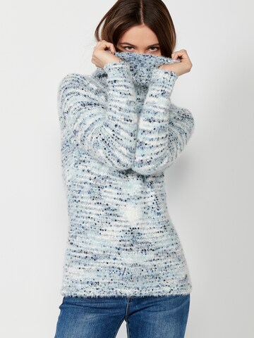 Pull-over KOROSHI en bleu