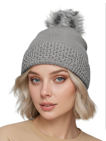 Neverless Beanie 'Finnja' in Grey: front