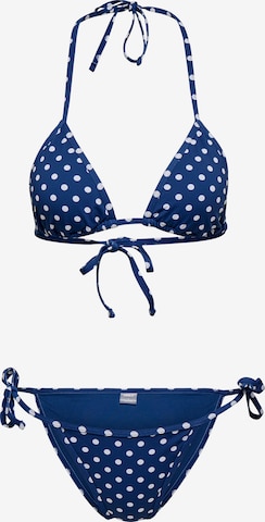 ONLY Bikini 'ONLMaseille' in Blau: Vorderseite
