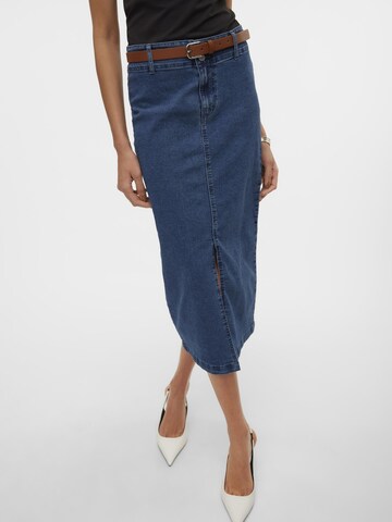 VERO MODA Rok 'PEYTON' in Blauw