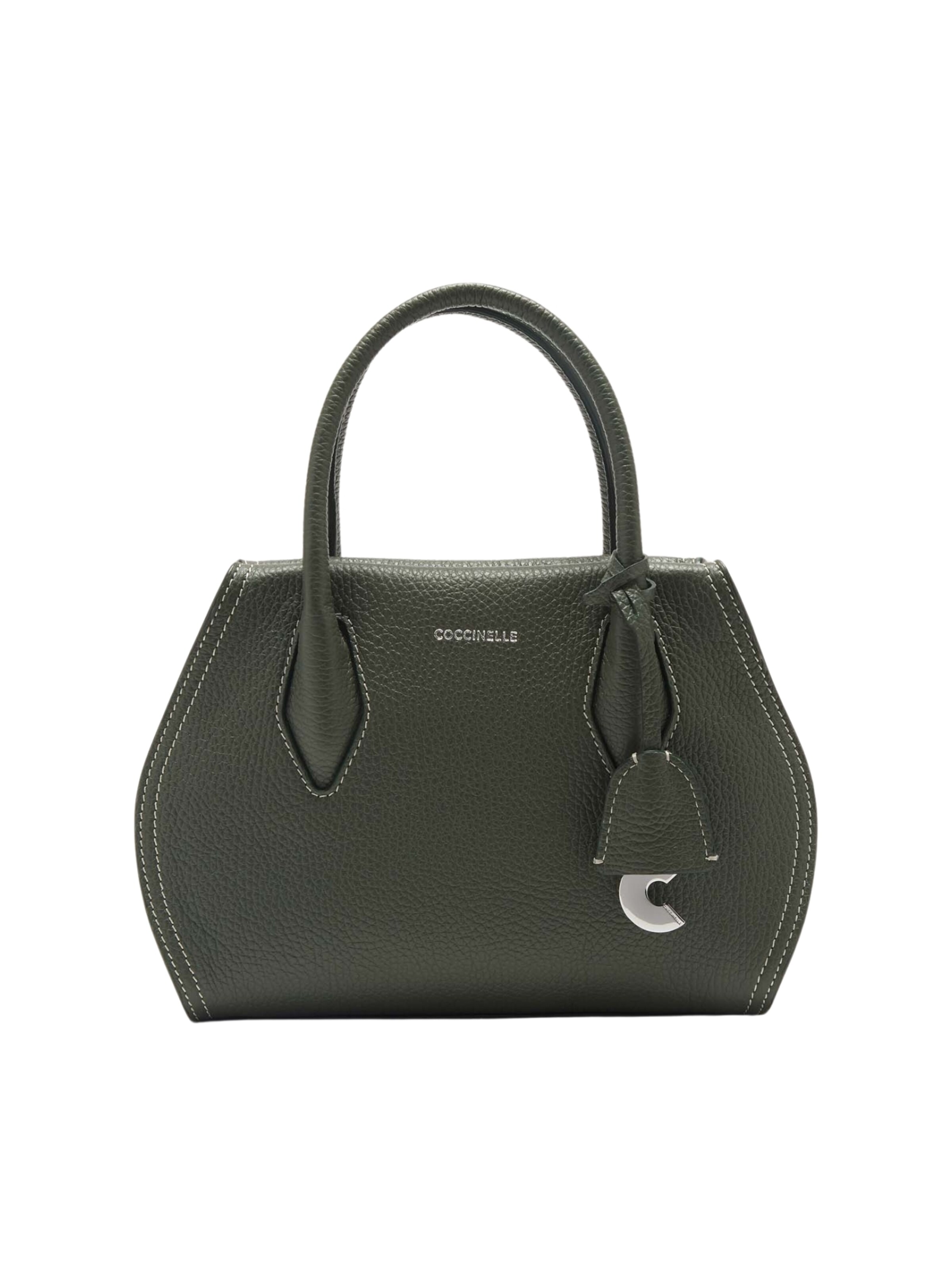 Coccinelle Handbag 'Coccinelle Lord 5' in Green: front