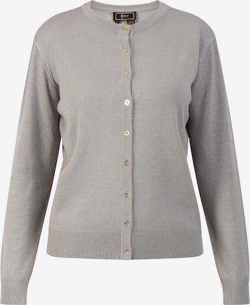 faina Neuletakki värissä harmaa: etupuoli